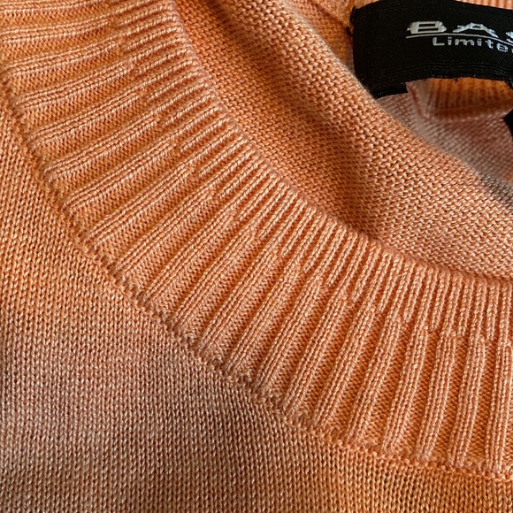 Bassiri Short Sleeve Silk Blend Sweater - Picture 5 of 7